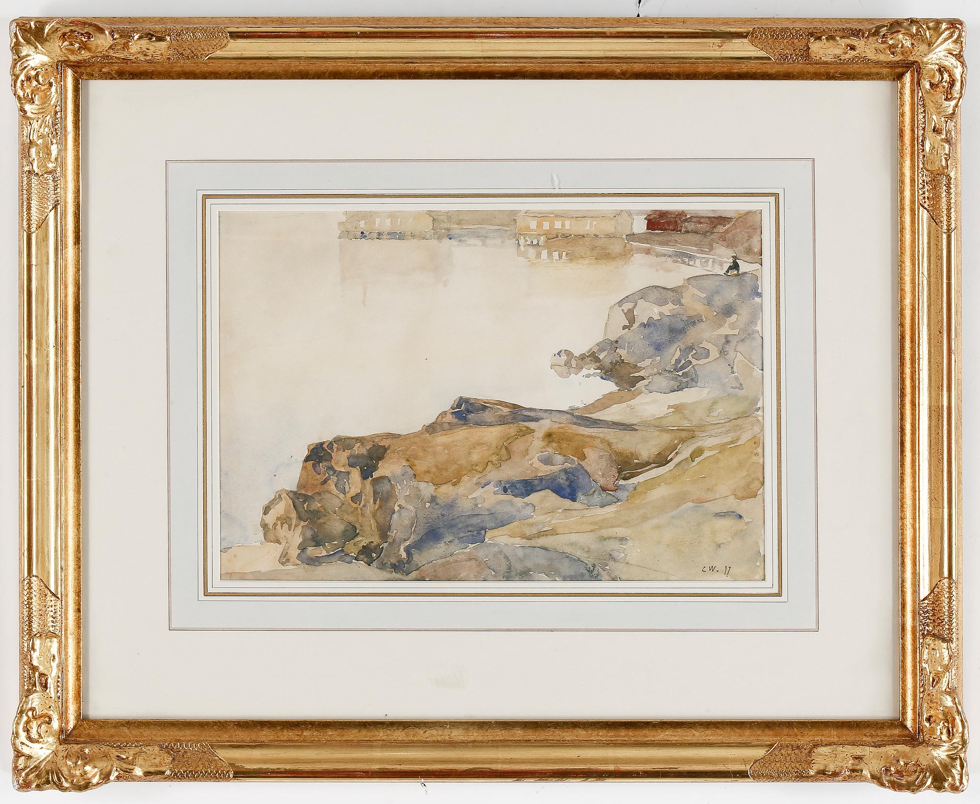 CARL WILHELMSON, akvarell, signerad och daterad -11 eller -17.