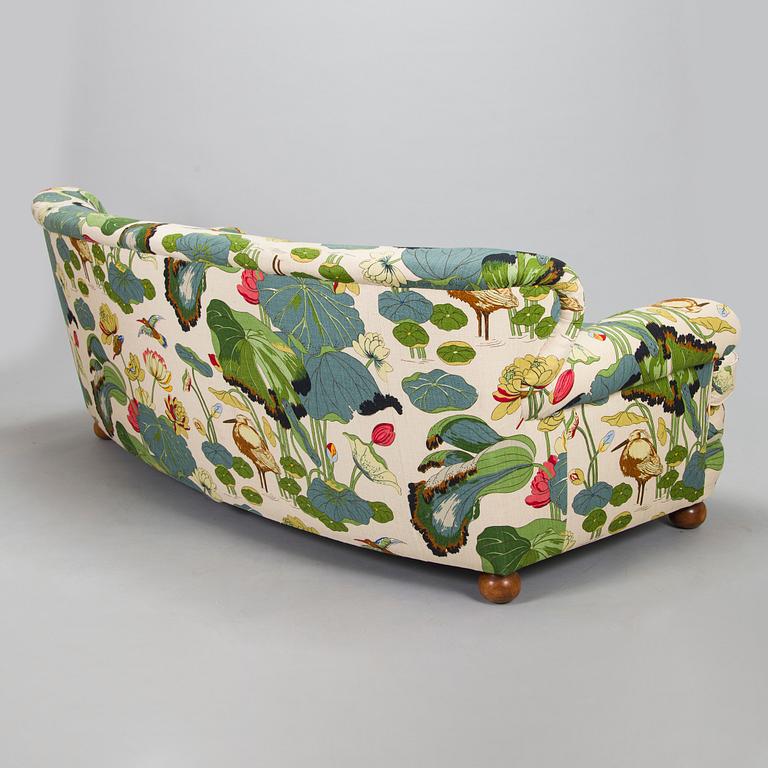 A model 968 sofa by Josef Frank for Firma Svenskt Tenn.