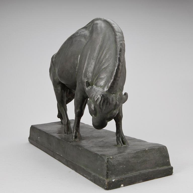 ARVID KNÖPPEL, skulptur, gips, signerad.