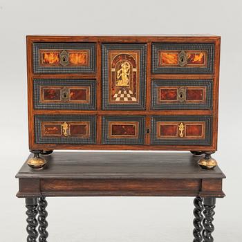 A Baroque cabinet, probably Flanders, circa 1700.