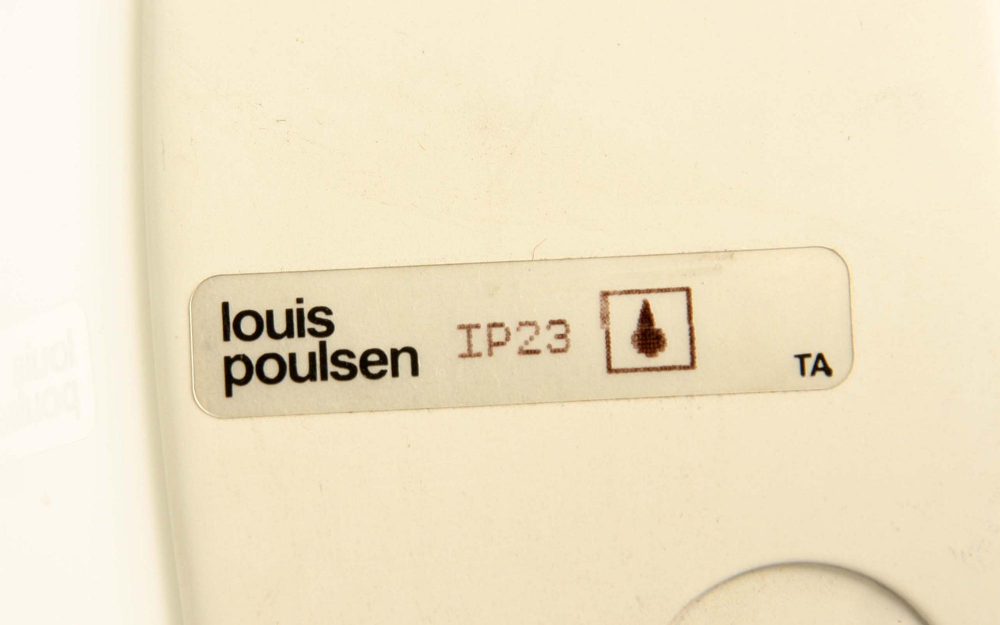VÄGGLAMPA, "AJ-Eklipta", Arne Jacobsen, Louis Poulsen.