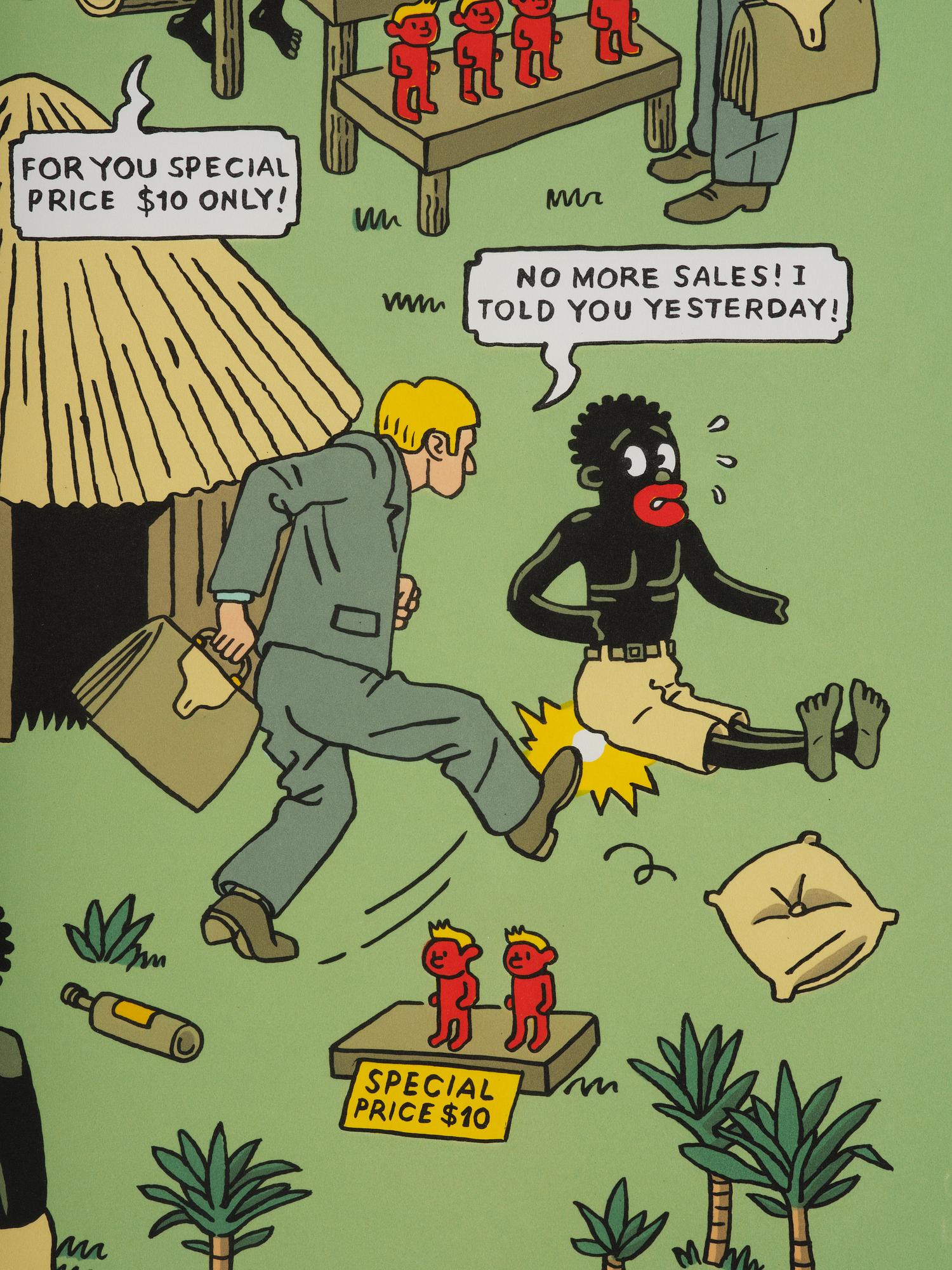 Anton Kannemeyer, "Moulinsart Lawyers I".