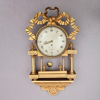 VÄGGPENDYL, gustaviansk, omkring år 1800.