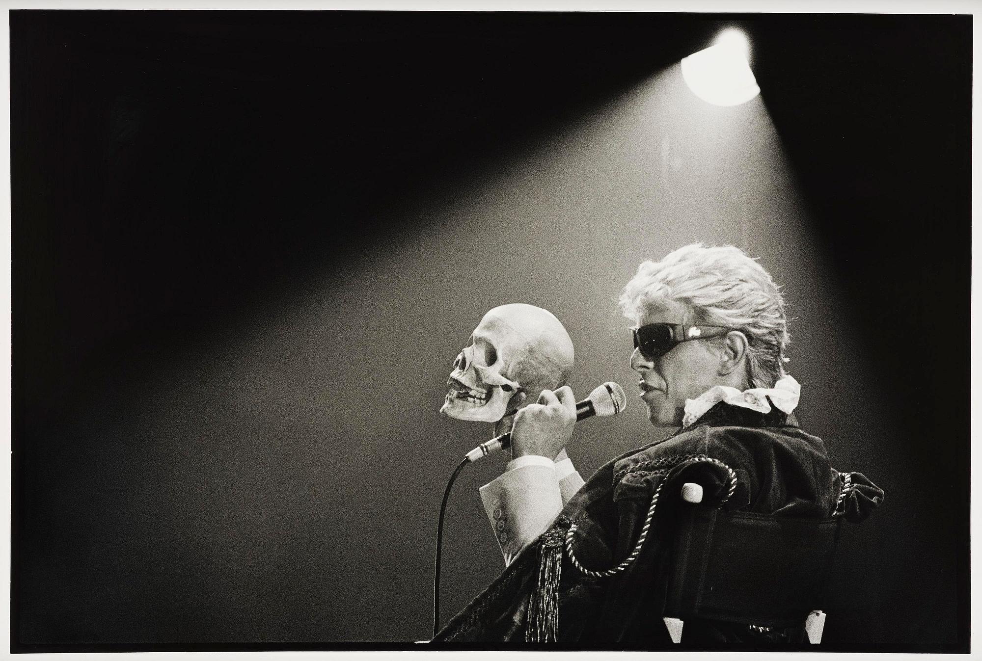 Mats Bäcker, "David Bowie/Cracked actor, Bryssel, 1983".