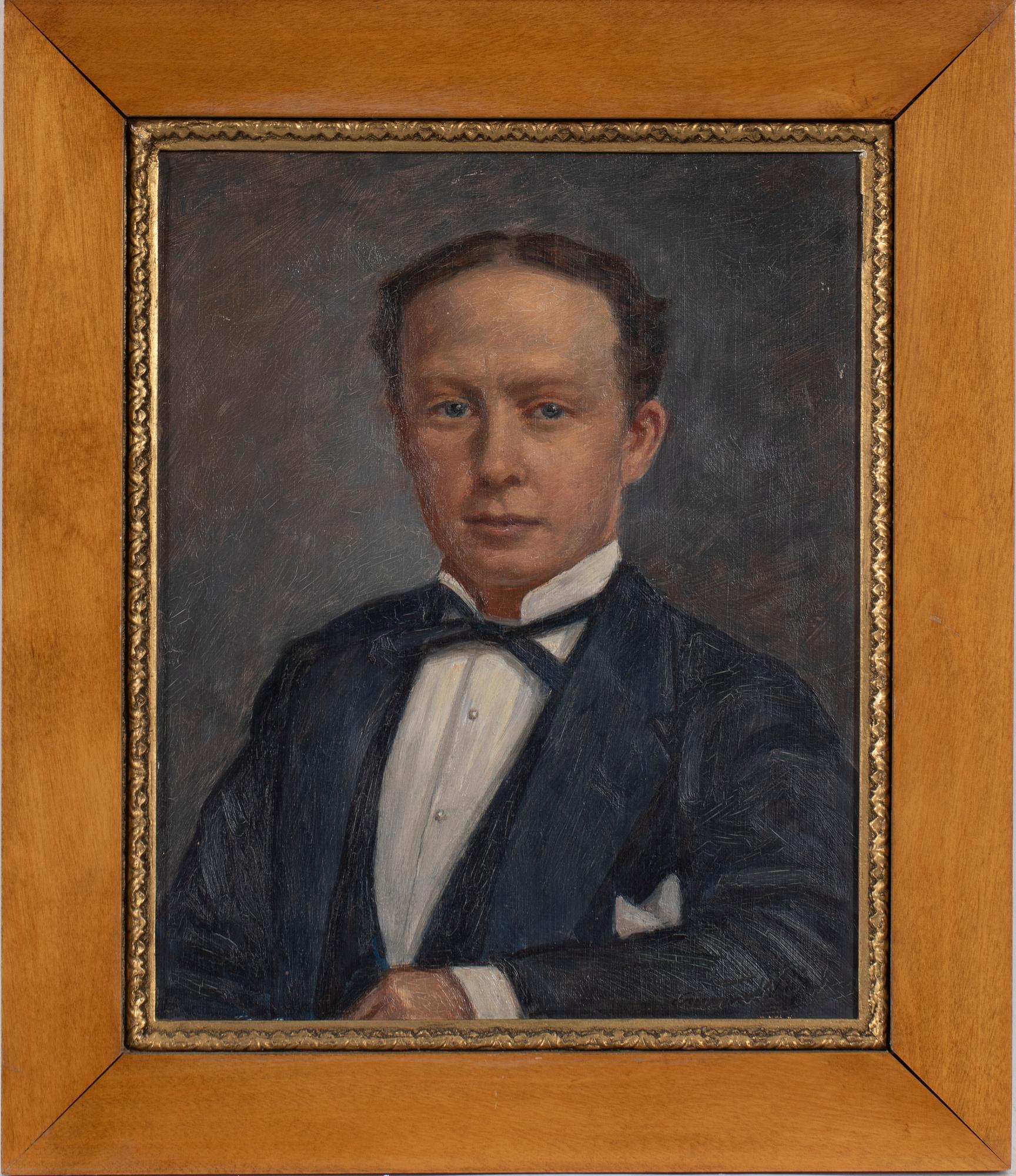 Gunnar Weinberg, portrait of a man.