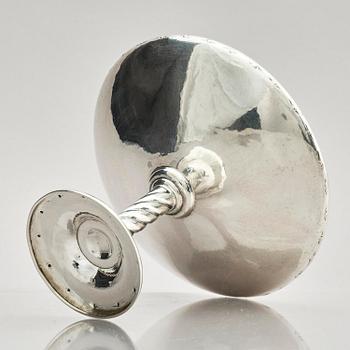W.A. Bolin, a silver bowl, Stockholm, Sweden 1923.