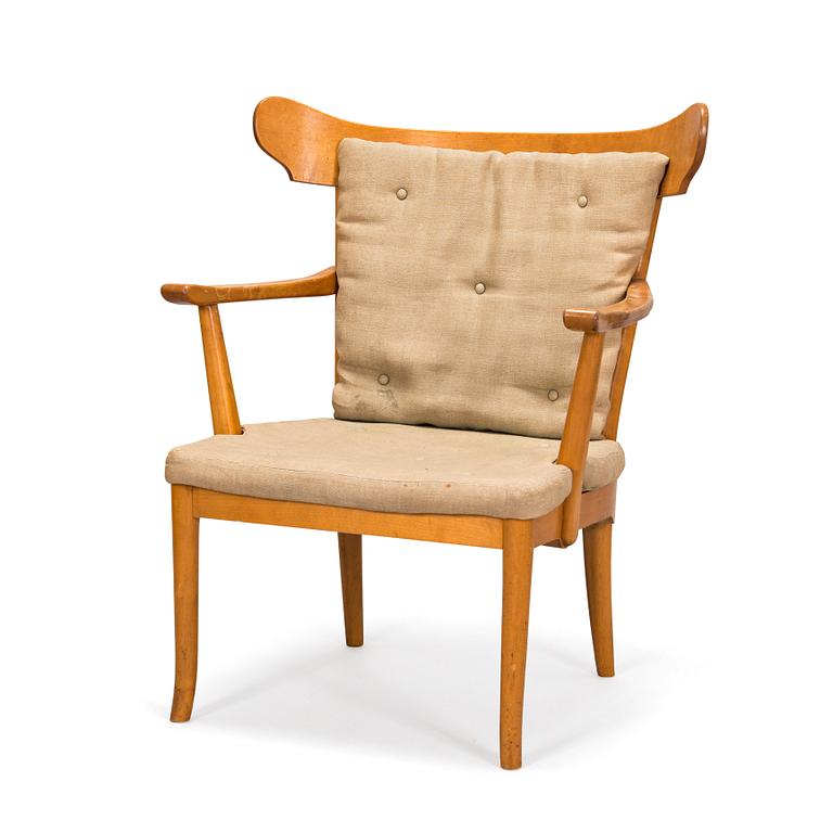 Carl-Johan Boman, a 1940s 'Astrid' armchair for Oy Boman Ab.