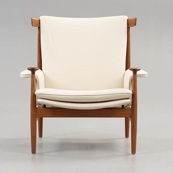 A Finn Juhl 'Bwana' easy chair, France & Son, Denmark 1960's.