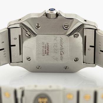Cartier, Santos Carrée, wristwatch, 29 x 29 (41) mm.