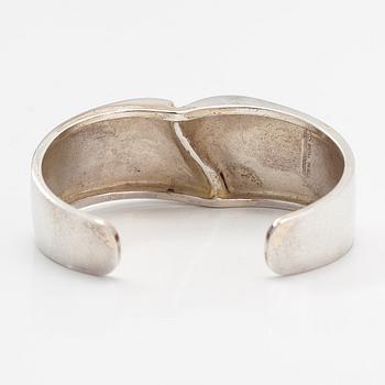 Björn Weckström, A sterling silver bracelet 'Darina'. Lapponia 1971.