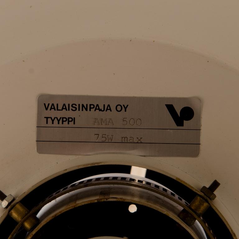 AINO AALTO, A 1980s Pendant Lamp AMA 500 by Valaisinpaja.