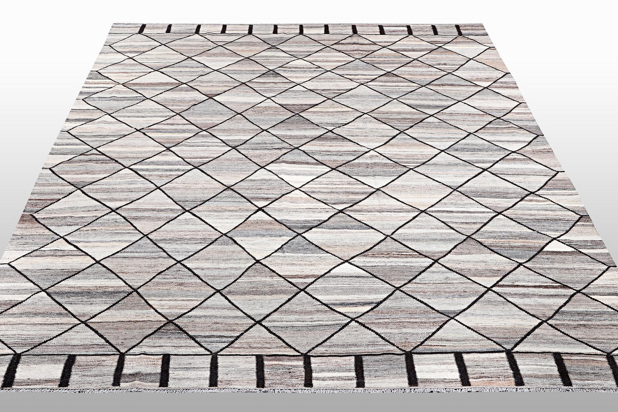 A carpet, Kilim, ca 359 x 258 cm.