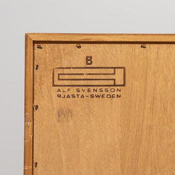 Alf Svensson, bookcase, Bjästa cabinetmaker's factory, 1960s.