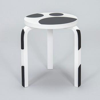 Alvar Aalto & Rei Kawakubo, a 'model 60' stool, Artek & Comme des Garçons, 2012.