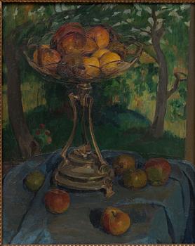 Ella Wanner, "Fruit bowl on foot".