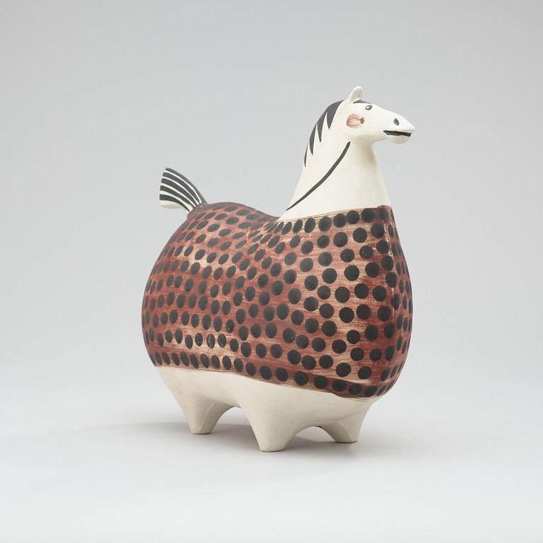 STIG LINDBERG, figurin, "Springare", Gustavsberg Studio 1952-72.