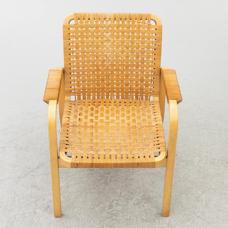 Alvar Aalto, Karmstolar, ett par, modell 45, Artek, Finland.