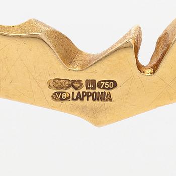 Björn Weckström, halssmycke, "Jonathan", 18K guld, platina, Lapponia 1998.