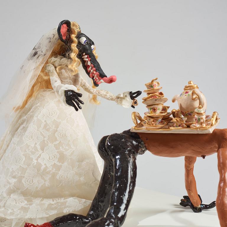 Nathalie Djurberg & Hans Berg, "The Brain Has Corridors - Rat Bride".