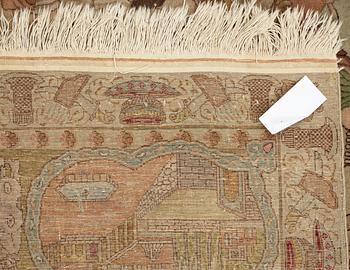 MATTA. Täbris Figural. 232 x 168,5 cm.