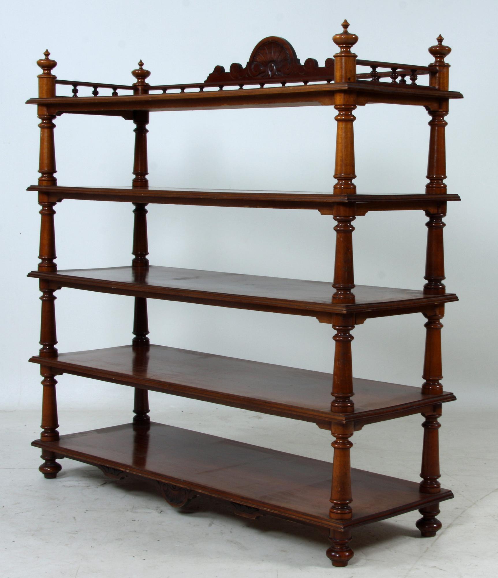 BOKHYLLA, nyrenässans, 1800/1900-tal.