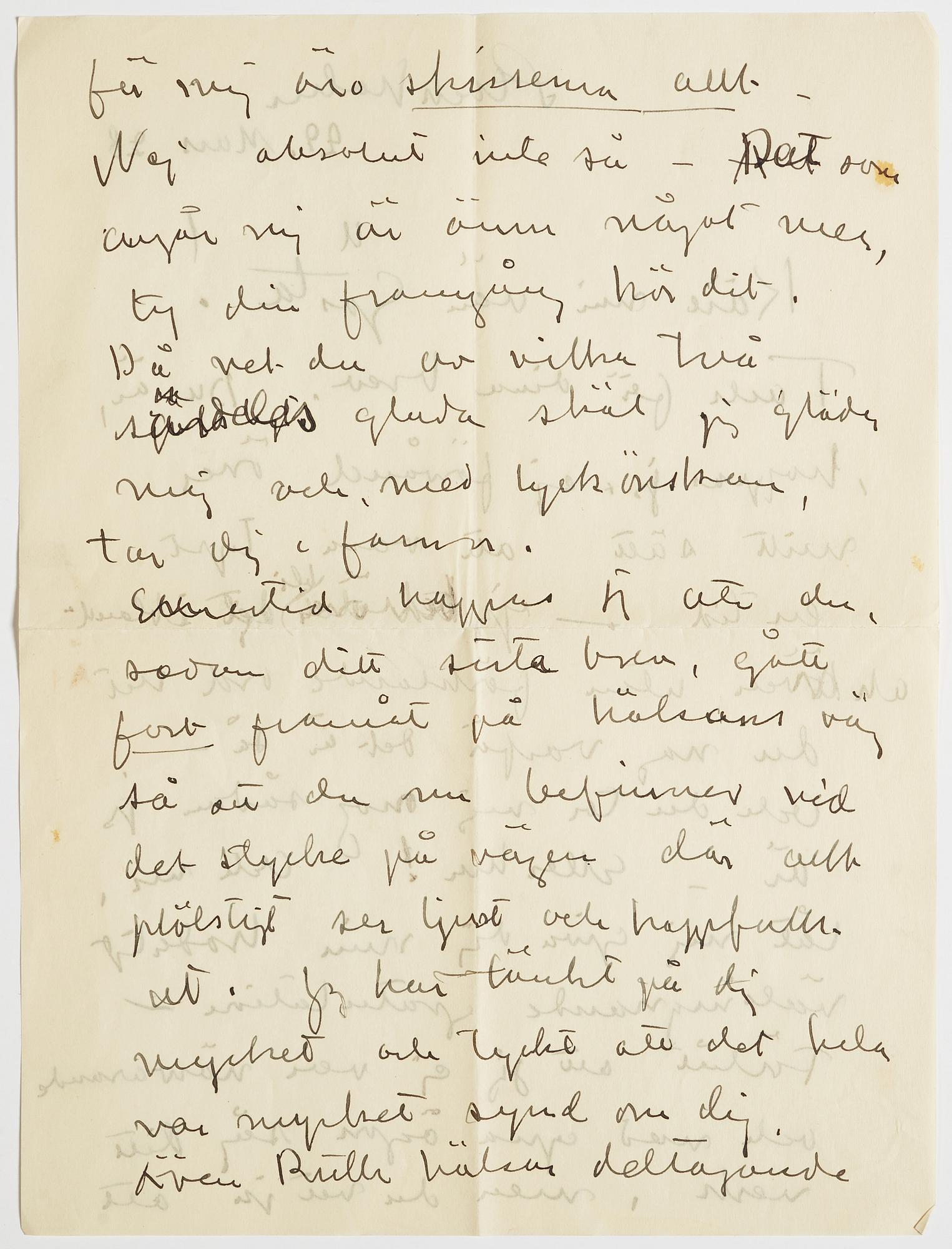 LETTER, from Carl Kylberg in Stockholm to GAN (Gösta Adrian-Nilsson) in Lund, dated 29 Mars (March) (19)28.