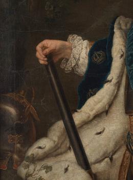 Antoine Pesne Tillskriven, ”Kung Adolf Fredrik som kronprins bärandes ryska Sankt Andreasorden. (1710-1771).