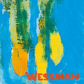 BJÖRN WESSMAN, oil on canvas, signed and dated 2003 on verso.