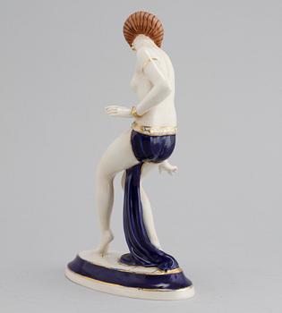 A porcelaine figurine, Czechoslovakia, 20th-century.