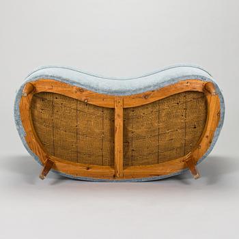 A mid-20th century sofa.