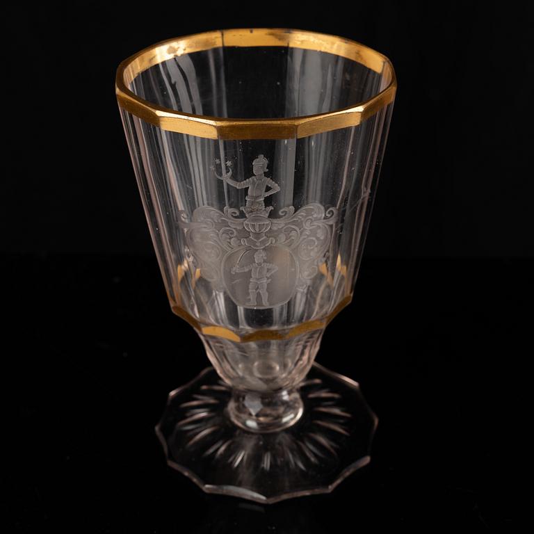 Glas, Tyskland, 1700-talets mitt, Rokoko.