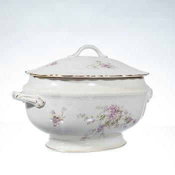 SERVIS, 29 delar, porslin, Kuznetsov, Ryssland kring 1900.