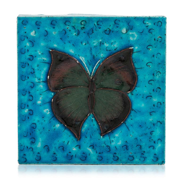 Rut Bryk, a stoneware relief signed BRYK.