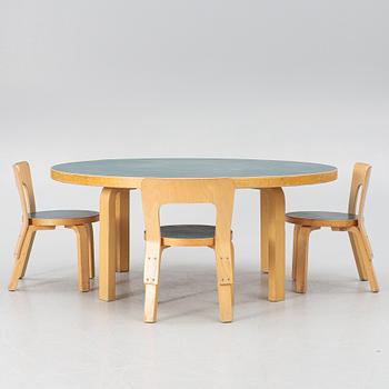 Alvar Aalto, four pieces of children's furniture, Artek.