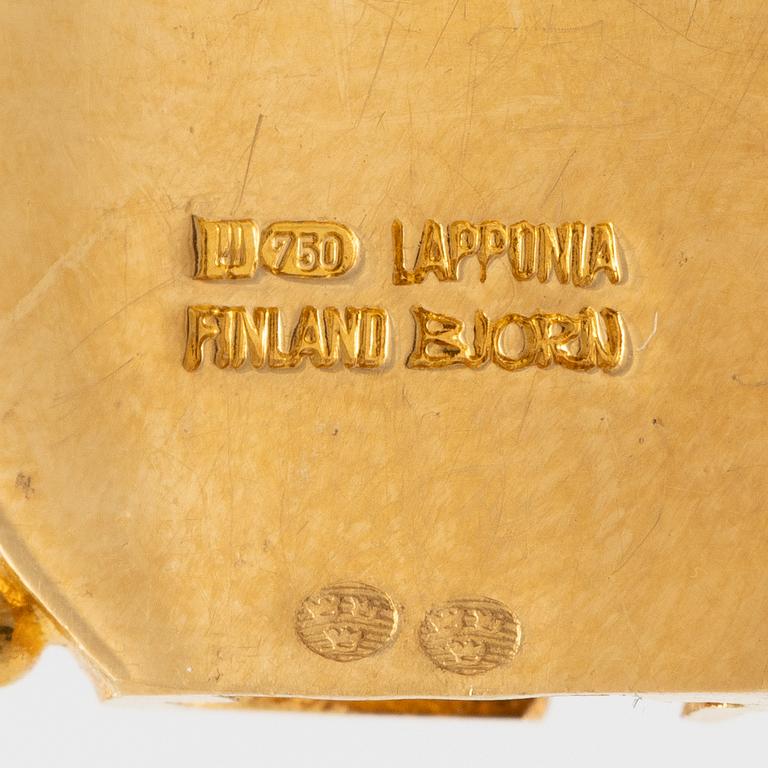 Björn Weckström bracelet 18K gold "Tundravår", for Lapponia.