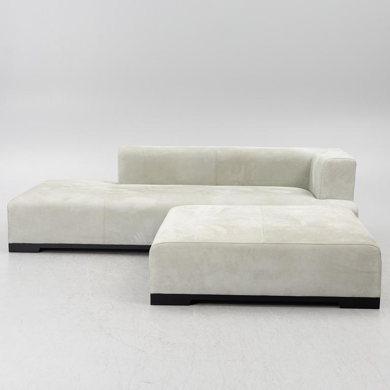 A two-module sofa, Frigerio, Italy.