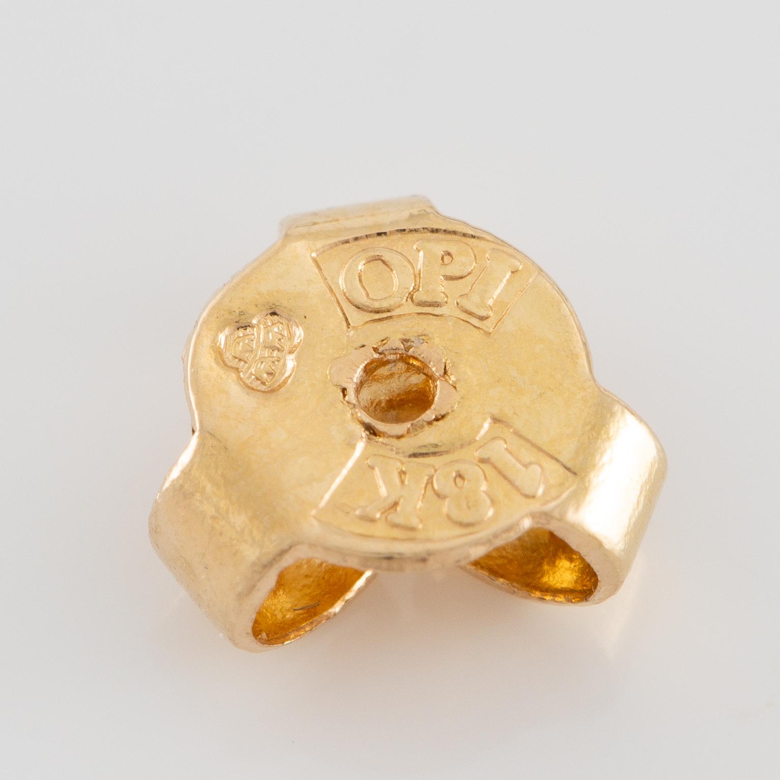 Necklace, along with two pairs of earrings, filigree work, brass-coloured metal.