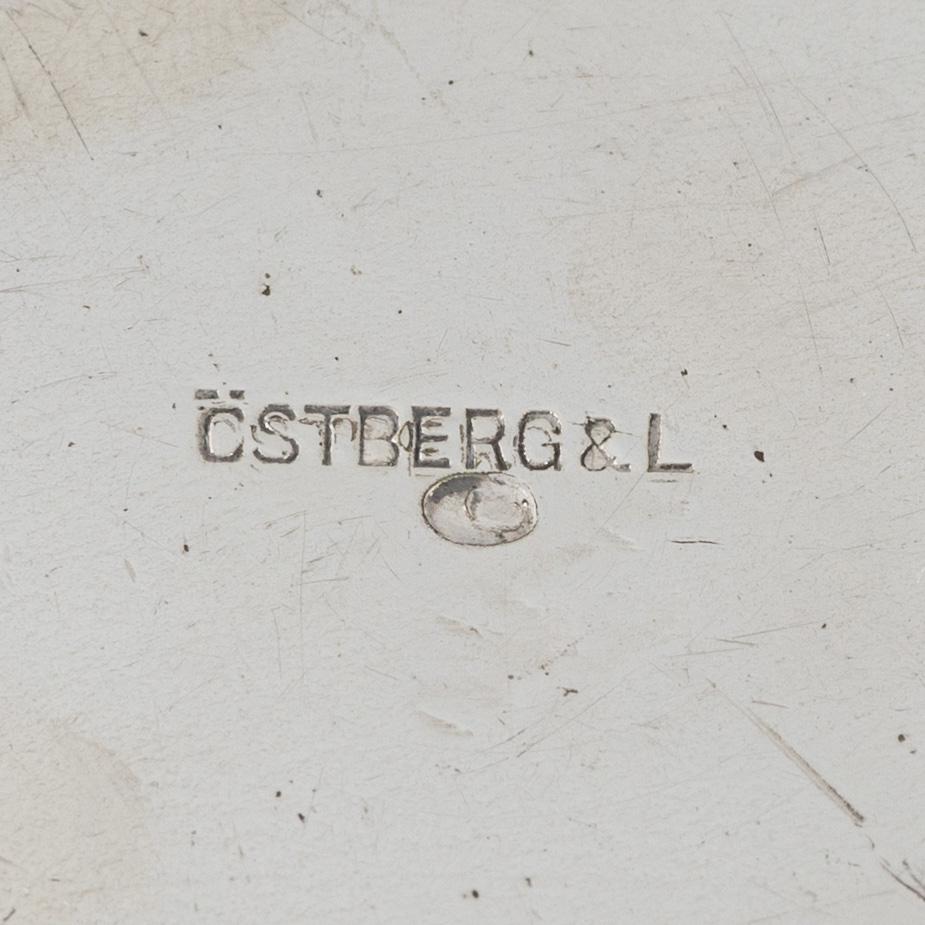 Skål, silver, Stockholm, 1829.