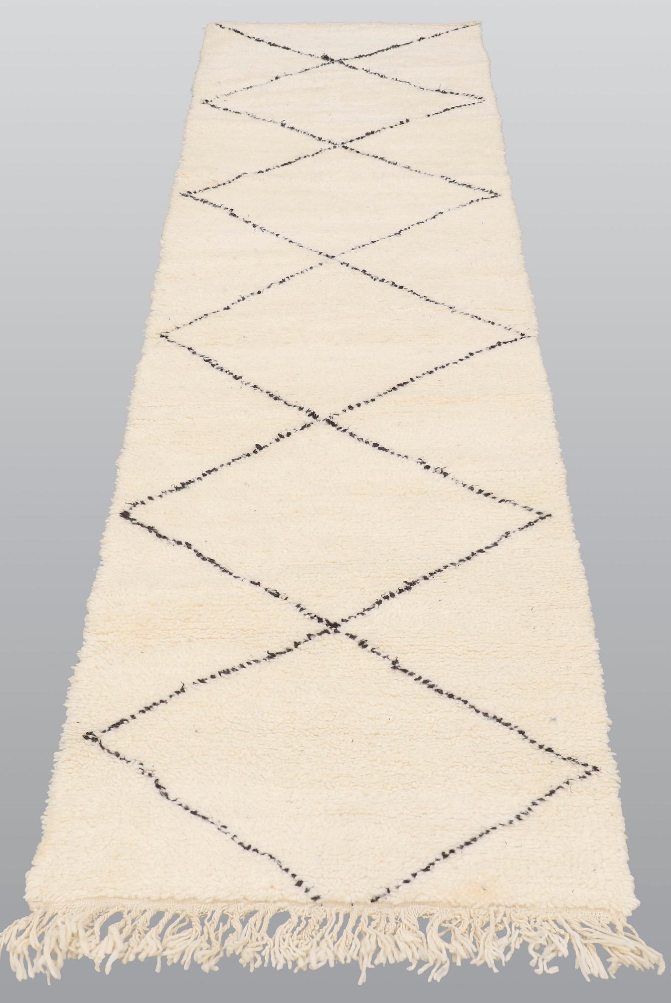 A runner, Morocco, ca 290 x 80 cm.