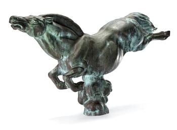 Carl Milles, "Flygande hästen" (=The flying horse).
