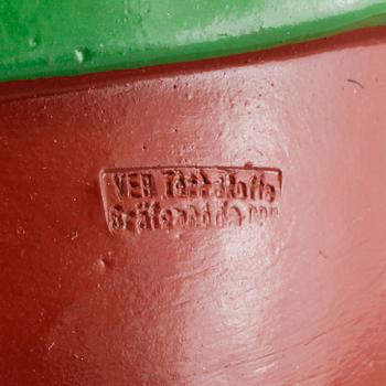 Gnome in terracotta from Gräfenroda Germany, second half of 20th century.