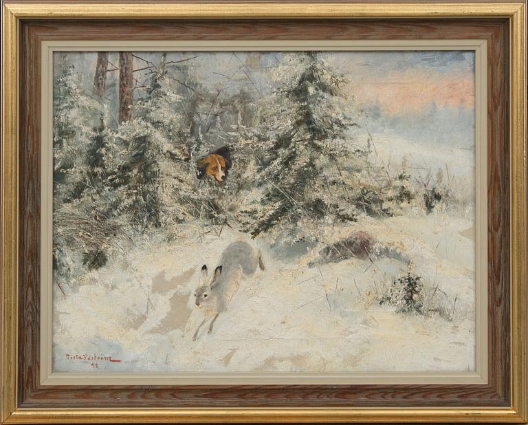 GÖSTA YDSTRÖM, olja på duk, signerad och daterad 98.