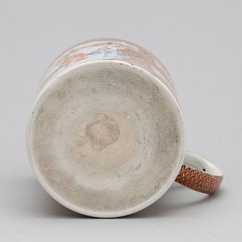 MUGG, porslin, Qianlong, Kina, 1700-tal.