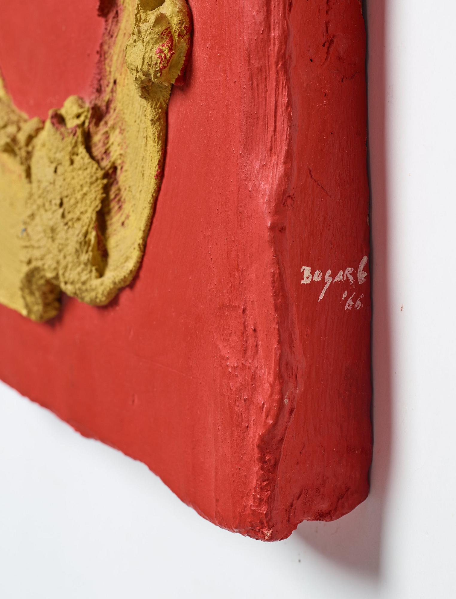 Bram Bogart, "Roodrondgeel".