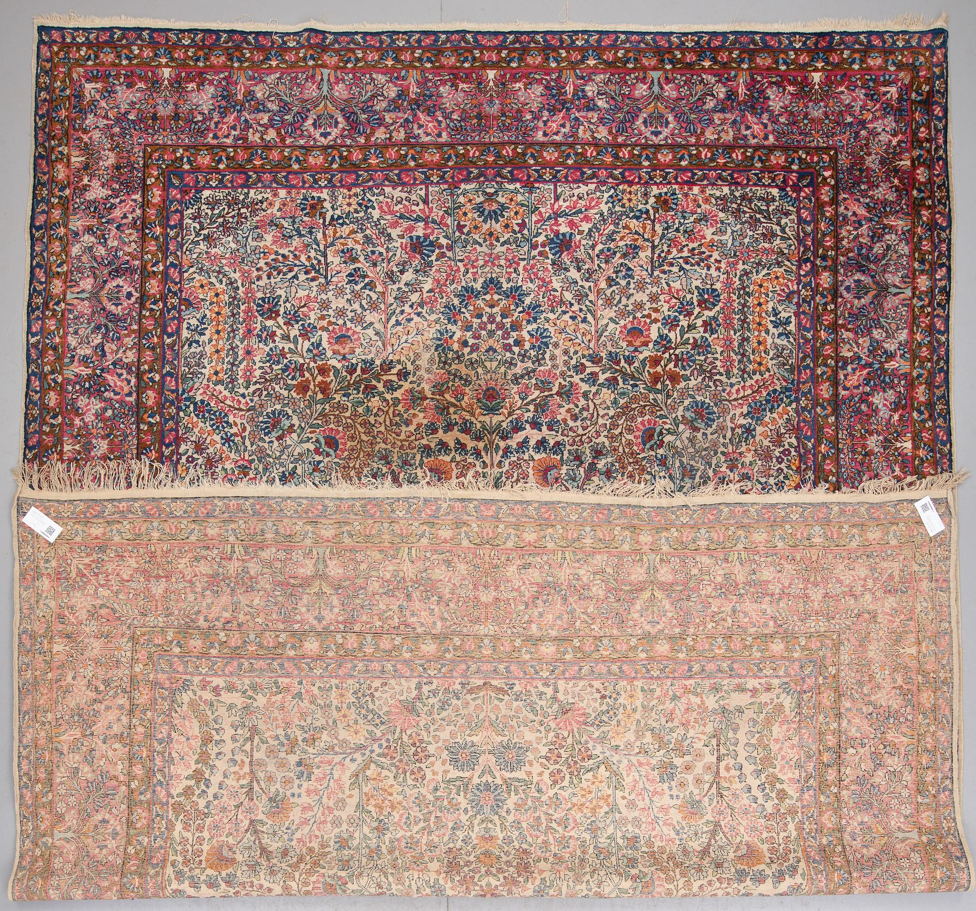 MATTA, antik/semiantik, Kirman laver, ca 360x262.