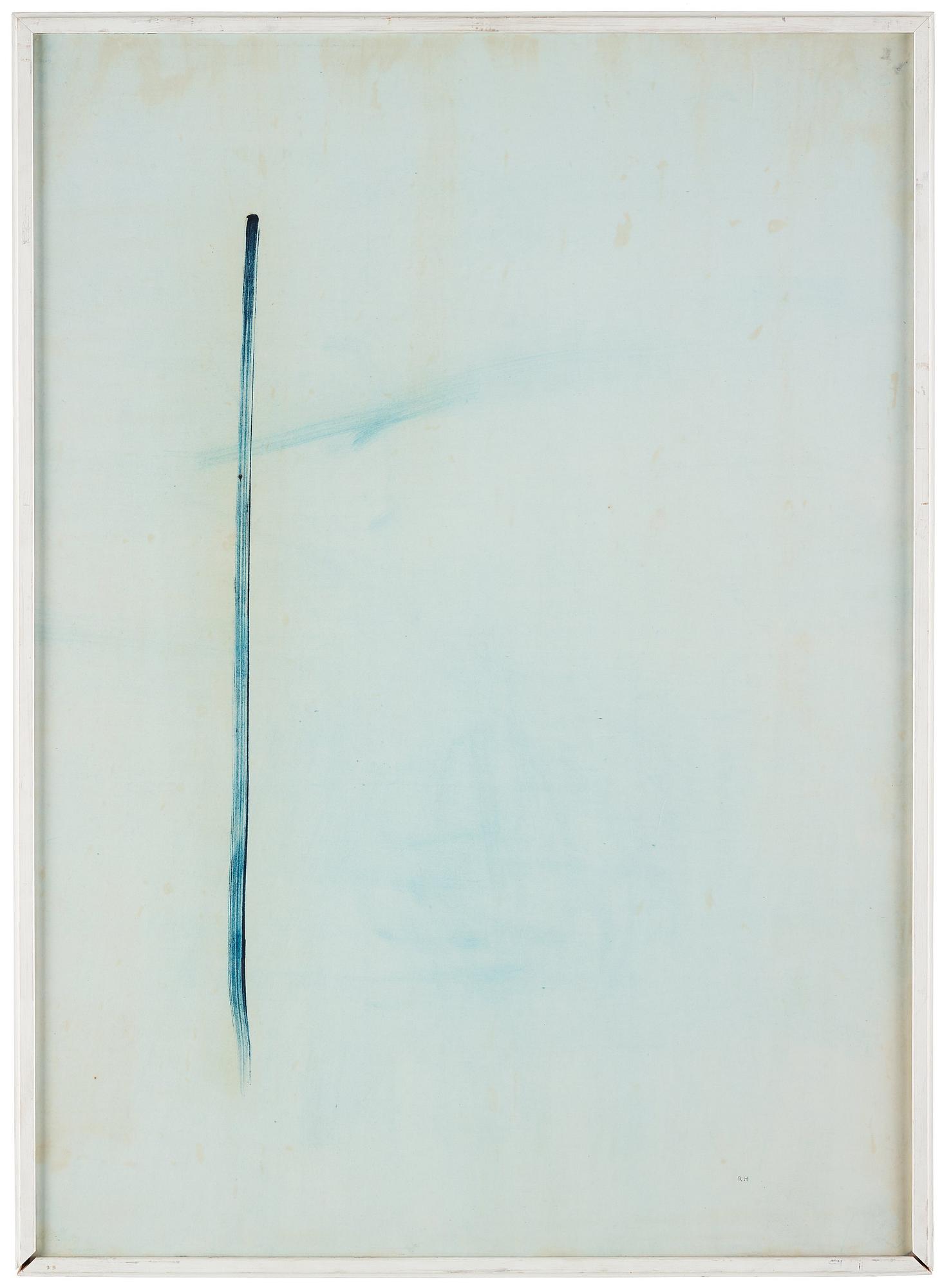 RUNE HAGBERG, mixed media on paper, signed.