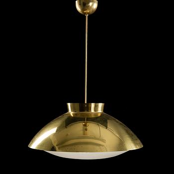 LISA JOHANSSON-PAPE, A PAIR OF BRASS PENDANT LAMPS. Model 61-368, Stockmann, Orno.