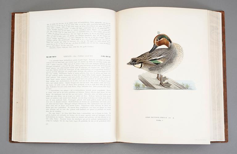 BÖCKER, I-III, "Svenska Fåglar", M,W & F von Wright, Stockholm, 1927-29.