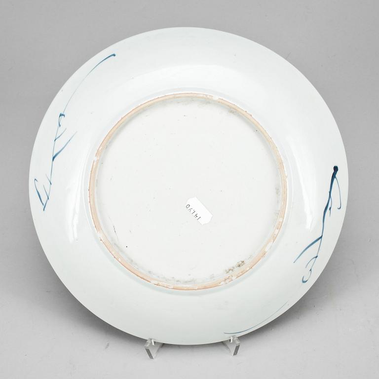 SKÅLFAT, porslin, Qing dynastin, Kangxi (1662-1722).