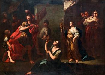 Jacobo Bassano Hans efterföljd, Alexander den Stores återkomst från ett fältslag.